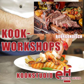 Kookworkshop<br><b>Bourgondisch</b><br>woensdag 22 januari 2025 18:00 uur